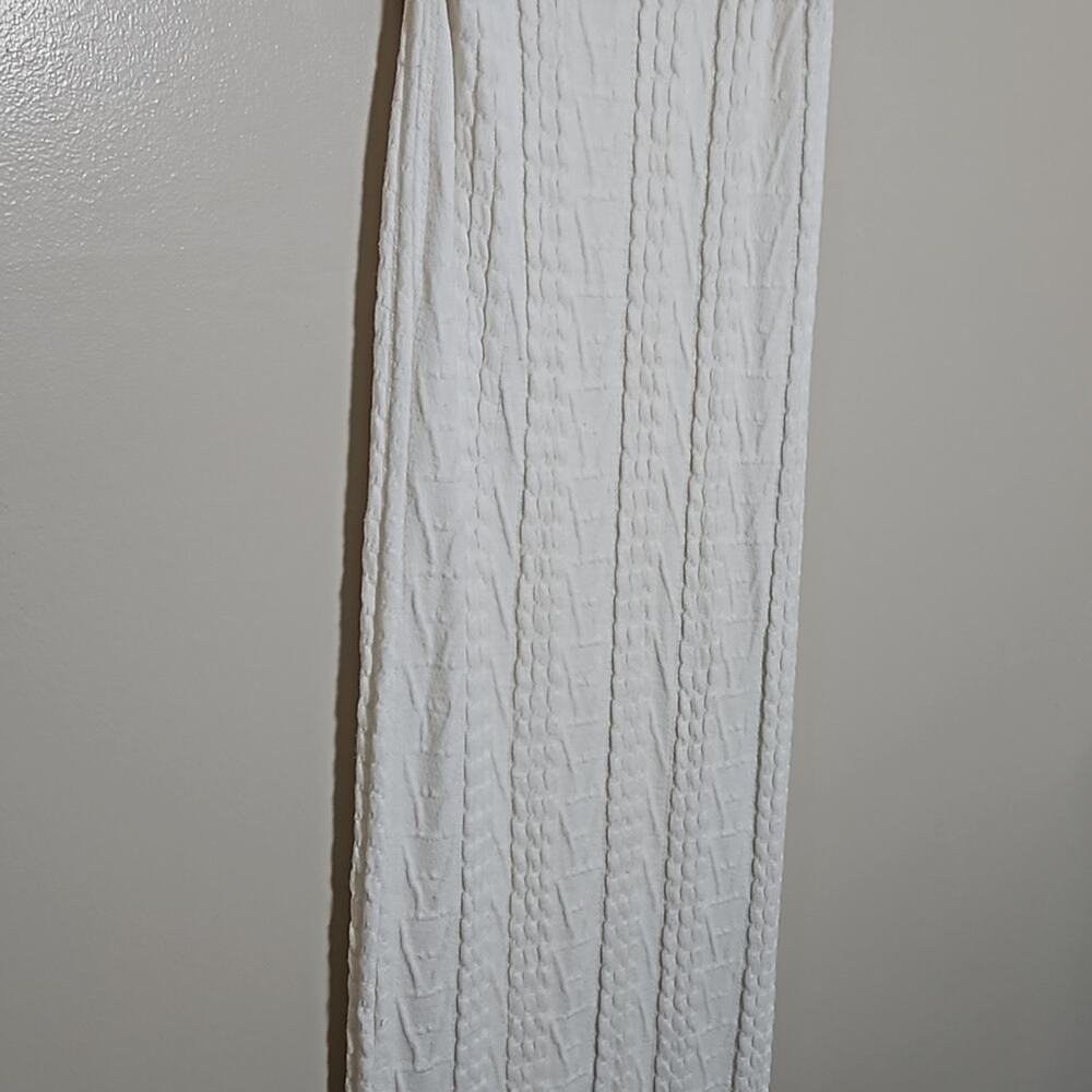 Zara Cable Knit Jacquard Sweater Dress Sz Medium - Picture 5 of 13
